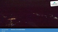 Archiv Foto Webcam Blick vom Gipfel der Schmittenhöhe 01:00