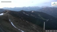 Archiv Foto Webcam Blick vom Gipfel der Schmittenhöhe 19:00