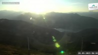Archiv Foto Webcam Blick vom Gipfel der Schmittenhöhe 05:00