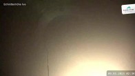 Archiv Foto Webcam Blick vom Gipfel der Schmittenhöhe 01:00