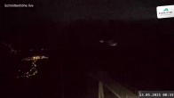 Archiv Foto Webcam Blick vom Gipfel der Schmittenhöhe 23:00