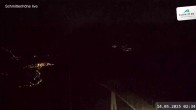 Archiv Foto Webcam Blick vom Gipfel der Schmittenhöhe 01:00