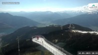 Archiv Foto Webcam Blick vom Gipfel der Schmittenhöhe 09:00