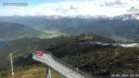 Archiv Foto Webcam Blick vom Gipfel der Schmittenhöhe 15:00