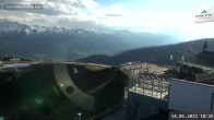 Archiv Foto Webcam Blick vom Gipfel der Schmittenhöhe 17:00