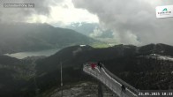 Archiv Foto Webcam Blick vom Gipfel der Schmittenhöhe 09:00