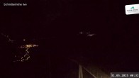 Archiv Foto Webcam Blick vom Gipfel der Schmittenhöhe 23:00