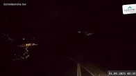 Archiv Foto Webcam Blick vom Gipfel der Schmittenhöhe 01:00