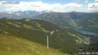 Archiv Foto Webcam Blick vom Gipfel der Schmittenhöhe 13:00