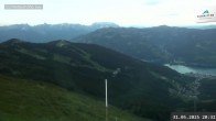 Archiv Foto Webcam Blick vom Gipfel der Schmittenhöhe 19:00