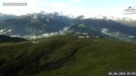 Archiv Foto Webcam Blick vom Gipfel der Schmittenhöhe 06:00