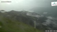 Archiv Foto Webcam Blick vom Gipfel der Schmittenhöhe 19:00