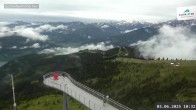 Archiv Foto Webcam Blick vom Gipfel der Schmittenhöhe 09:00