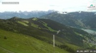 Archiv Foto Webcam Blick vom Gipfel der Schmittenhöhe 13:00