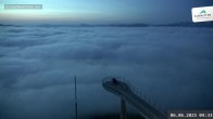 Archiv Foto Webcam Blick vom Gipfel der Schmittenhöhe 03:00