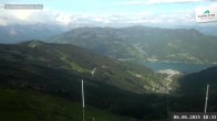Archiv Foto Webcam Blick vom Gipfel der Schmittenhöhe 17:00