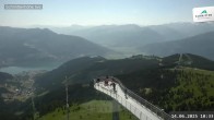 Archiv Foto Webcam Blick vom Gipfel der Schmittenhöhe 09:00
