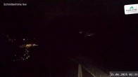 Archiv Foto Webcam Blick vom Gipfel der Schmittenhöhe 01:00