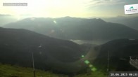Archiv Foto Webcam Blick vom Gipfel der Schmittenhöhe 05:00