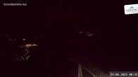 Archiv Foto Webcam Blick vom Gipfel der Schmittenhöhe 23:00