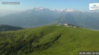 Archiv Foto Webcam Blick vom Gipfel der Schmittenhöhe 06:00