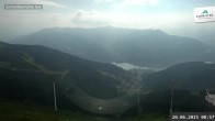 Archiv Foto Webcam Blick vom Gipfel der Schmittenhöhe 08:00
