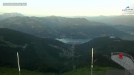 Archiv Foto Webcam Blick vom Gipfel der Schmittenhöhe 19:00