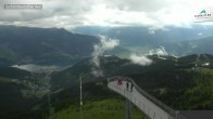 Archiv Foto Webcam Blick vom Gipfel der Schmittenhöhe 09:00