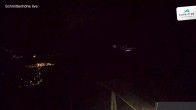 Archiv Foto Webcam Blick vom Gipfel der Schmittenhöhe 23:00