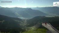 Archiv Foto Webcam Blick vom Gipfel der Schmittenhöhe 07:00