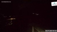 Archiv Foto Webcam Blick vom Gipfel der Schmittenhöhe 23:00
