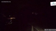 Archiv Foto Webcam Blick vom Gipfel der Schmittenhöhe 23:00