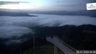 Archiv Foto Webcam Blick vom Gipfel der Schmittenhöhe 03:00