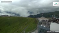 Archiv Foto Webcam Blick vom Gipfel der Schmittenhöhe 17:00