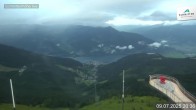 Archiv Foto Webcam Blick vom Gipfel der Schmittenhöhe 19:00