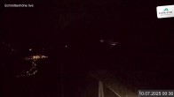 Archiv Foto Webcam Blick vom Gipfel der Schmittenhöhe 23:00