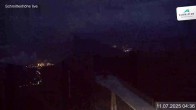 Archiv Foto Webcam Blick vom Gipfel der Schmittenhöhe 03:00