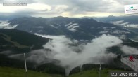 Archiv Foto Webcam Blick vom Gipfel der Schmittenhöhe 07:00