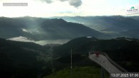 Archiv Foto Webcam Blick vom Gipfel der Schmittenhöhe 06:00