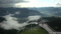 Archiv Foto Webcam Blick vom Gipfel der Schmittenhöhe 07:00
