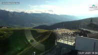 Archiv Foto Webcam Blick vom Gipfel der Schmittenhöhe 17:00