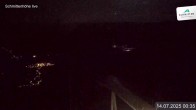 Archiv Foto Webcam Blick vom Gipfel der Schmittenhöhe 23:00