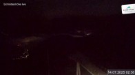 Archiv Foto Webcam Blick vom Gipfel der Schmittenhöhe 01:00