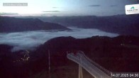 Archiv Foto Webcam Blick vom Gipfel der Schmittenhöhe 03:00