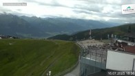 Archiv Foto Webcam Blick vom Gipfel der Schmittenhöhe 17:00