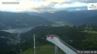 Archiv Foto Webcam Blick vom Gipfel der Schmittenhöhe 19:00