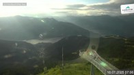 Archiv Foto Webcam Blick vom Gipfel der Schmittenhöhe 06:00