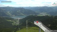 Archiv Foto Webcam Blick vom Gipfel der Schmittenhöhe 13:00