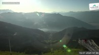 Archiv Foto Webcam Blick vom Gipfel der Schmittenhöhe 06:00