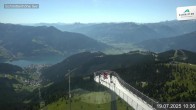 Archiv Foto Webcam Blick vom Gipfel der Schmittenhöhe 09:00